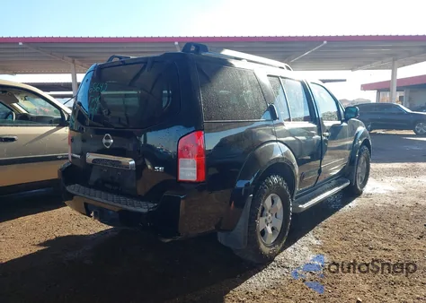2005 Nissan Pathfinder Se from USA, damaged, VIN 5N1AR18U45C765642